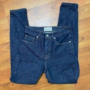 EVERLANE high rise ankle jeans classic closet staple casual workwear school 26R